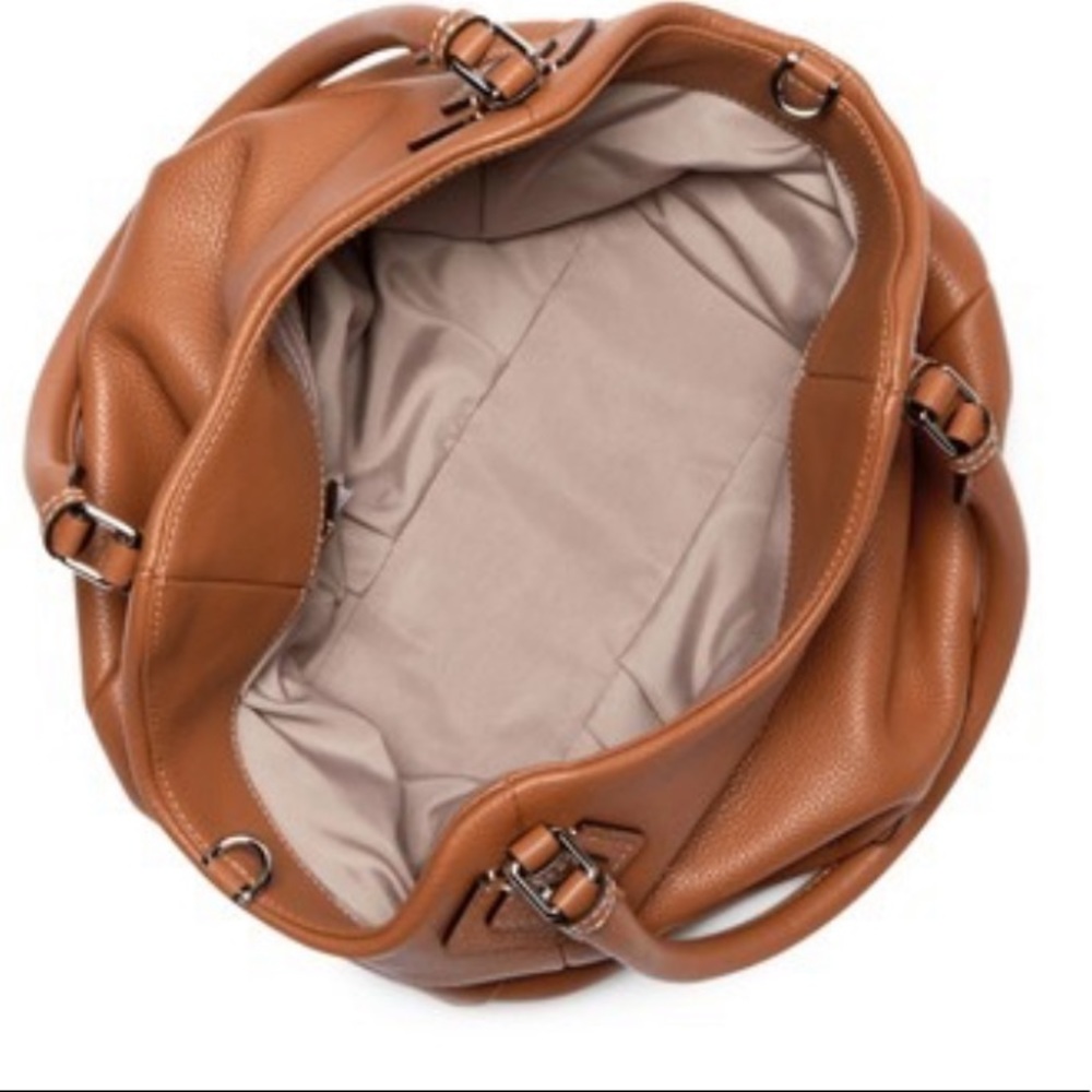 NWT MARC JACOBS Tan Pebble Leather Shoulder Bag / Purse - Picture 4 of 8